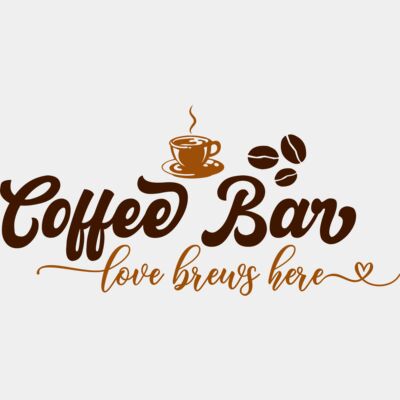 Coffee bar Love brews here Thumbnail