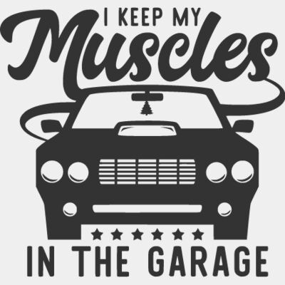 I keep my muscles in the garage Thumbnail