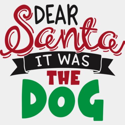 Dear Santa It Was The Dog Thumbnail