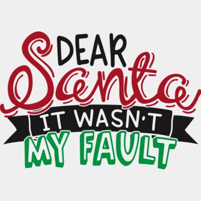Dear Santa It Wasn't My Fault Thumbnail