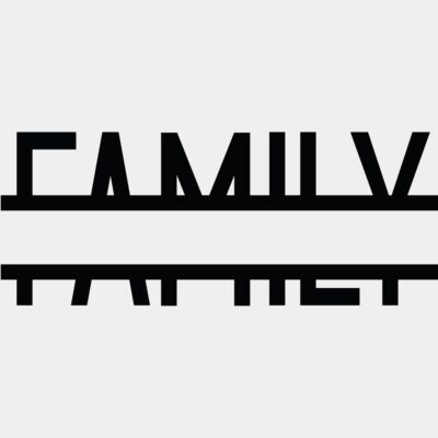 FAMILY Split Monogram Thumbnail