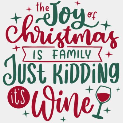 The Joy of Christmas is Wine Thumbnail