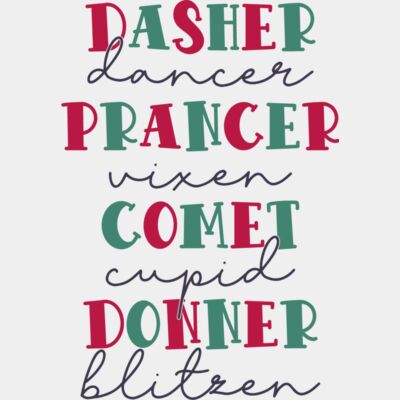 Reindeer Names Thumbnail