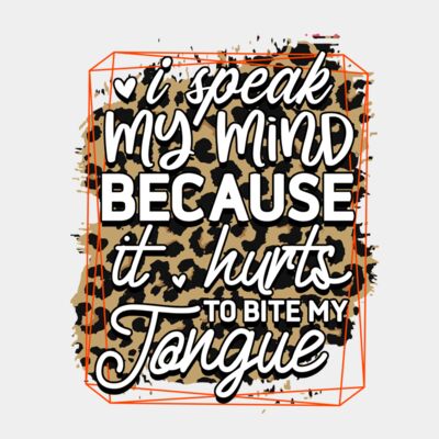 I speak my mind Thumbnail