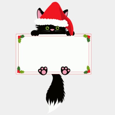 Cat with Name Board Thumbnail