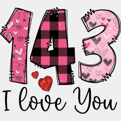 143 I love you Thumbnail