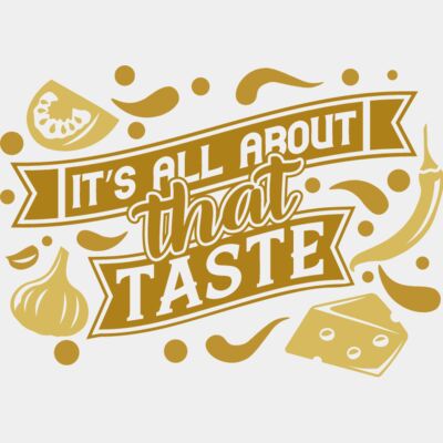 it’s all about that taste  Thumbnail