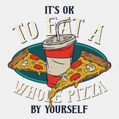 It's ok to eat a whole pizza Thumbnail