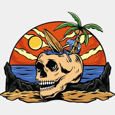 Skully head palm vibes Thumbnail