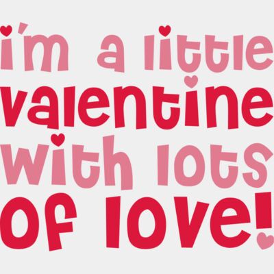Little Valentine With Lots Of Love Thumbnail
