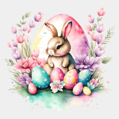 Watercolour Rabbit  Thumbnail