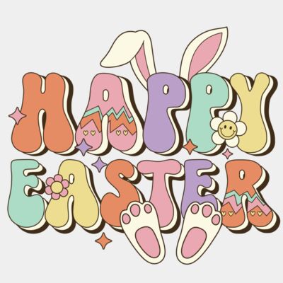 Retro Happy Easter  Thumbnail