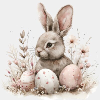 Rabbit With Egg's  Thumbnail