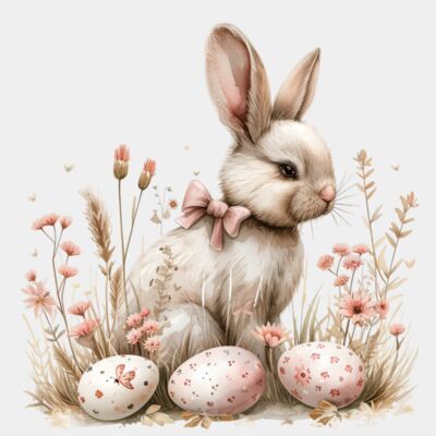 Rabbit With Eggs  Thumbnail