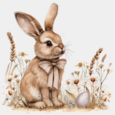 Rabbit with a Bow  Thumbnail