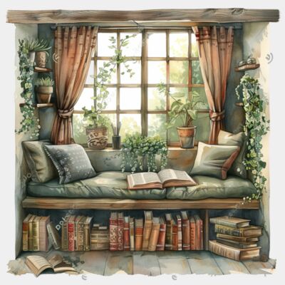 Books & Daybed  Thumbnail