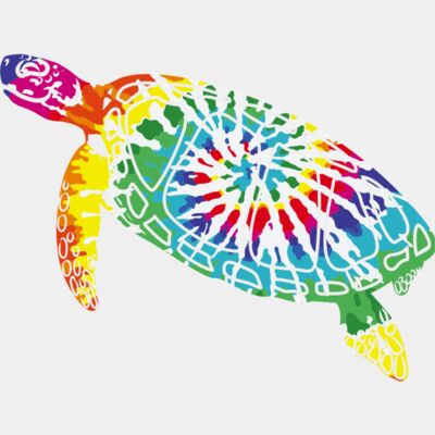 Tie Dye Turtle  Thumbnail