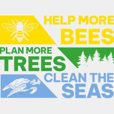 Help More Bees Plant More Tees Clean The Seas  Thumbnail