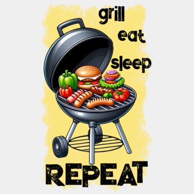 grill eat sleep repeat  Thumbnail