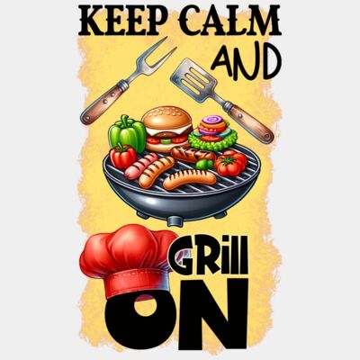 Keep Calm And Grill On  Thumbnail