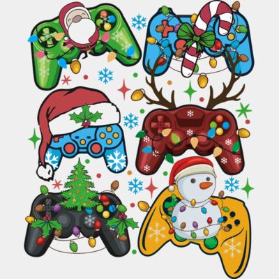 Retro Christmas Gaming Controller   Thumbnail