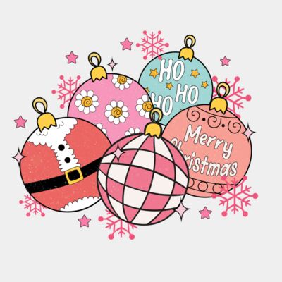 Retro Christmas Balls  Thumbnail