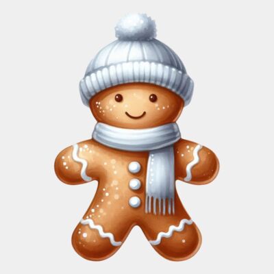 Winter Gingerbread Man Thumbnail