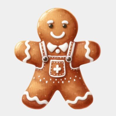 Overall gingerbread man    Thumbnail