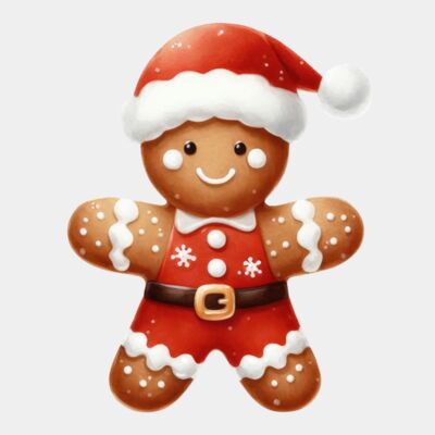 gingerbread man   Santa  Thumbnail