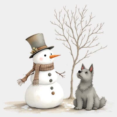 Snowman Dog Thumbnail