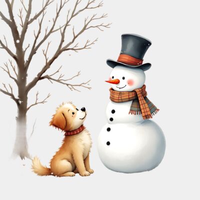 Snowman Dog Thumbnail