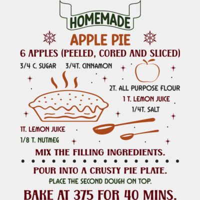 Homemade apple pie Thumbnail
