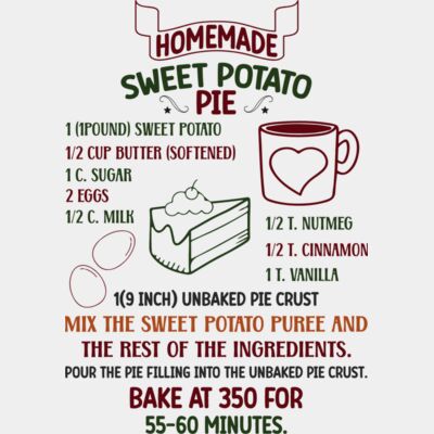 Homemade sweet Potato pie  Thumbnail