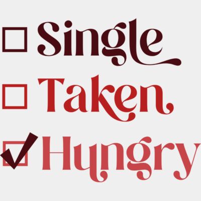 Single Taken Hungry  Thumbnail