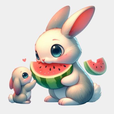 Watermelon Bunny Love Thumbnail