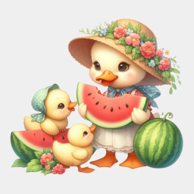 Quackin’ Cute Watermelon Picnic Thumbnail