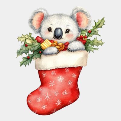 Koala Christmas Stocking Thumbnail