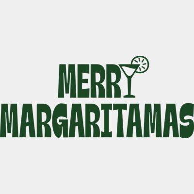 Merry Margaritamas Front Print 160mm   forest Thumbnail