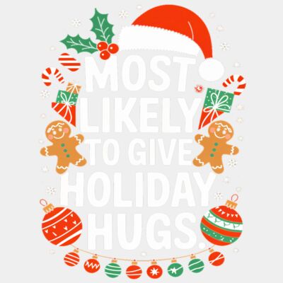 Most Likely to Give Holiday Hugs Thumbnail