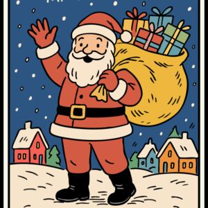 Santa Tarot Card Thumbnail