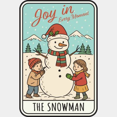 The Snowman Tarot Card Thumbnail
