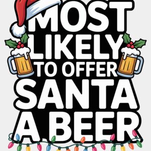 Most Likely To Offer Santa a Beer Thumbnail