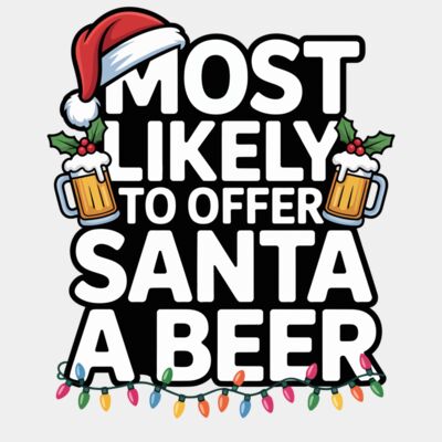 Most Likely To Offer Santa a Beer Thumbnail