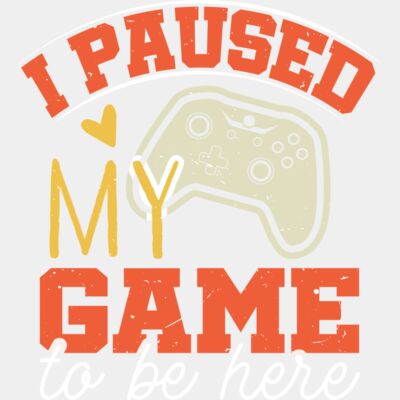 I Paused My Game To Be Here Thumbnail