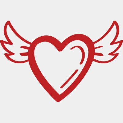 Love Heart with Wings Thumbnail