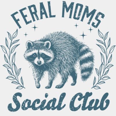 Feral Moms Social Club - Blue Thumbnail