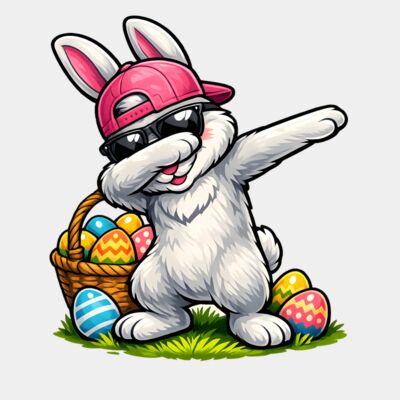 Dabbing Easter Bunny Thumbnail
