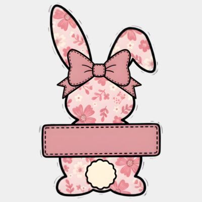 Floral Easter Bunny Thumbnail