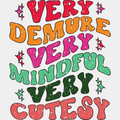 Very Demure, Very Mindful, Very Cutesy Thumbnail