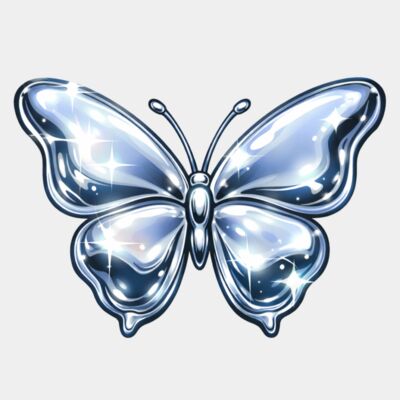 Chrome Butterfly Y2K Thumbnail